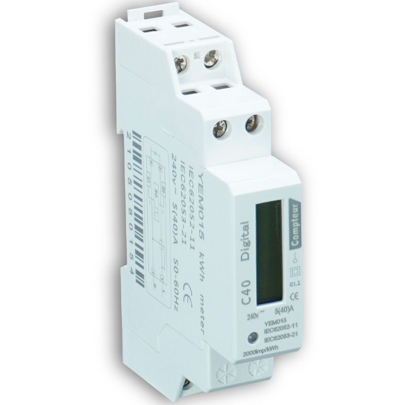 Digital Electric Compteur 220Vac Digital 40A