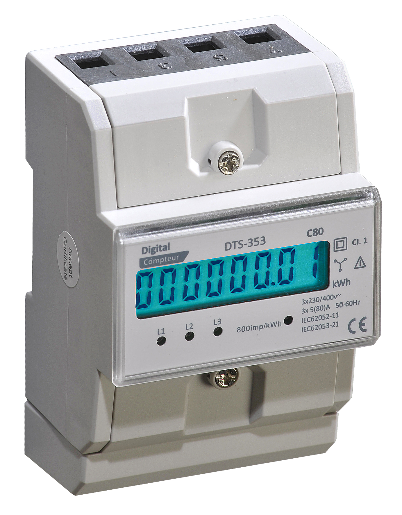 Digital Electric Compteur 400Vac Digital 80A