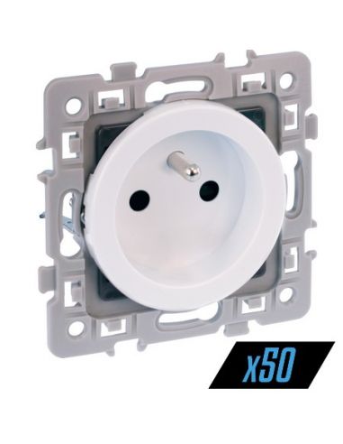 EUR'OHM SQUARE VA ET VIENT 10A BLC PACK CHANTIER