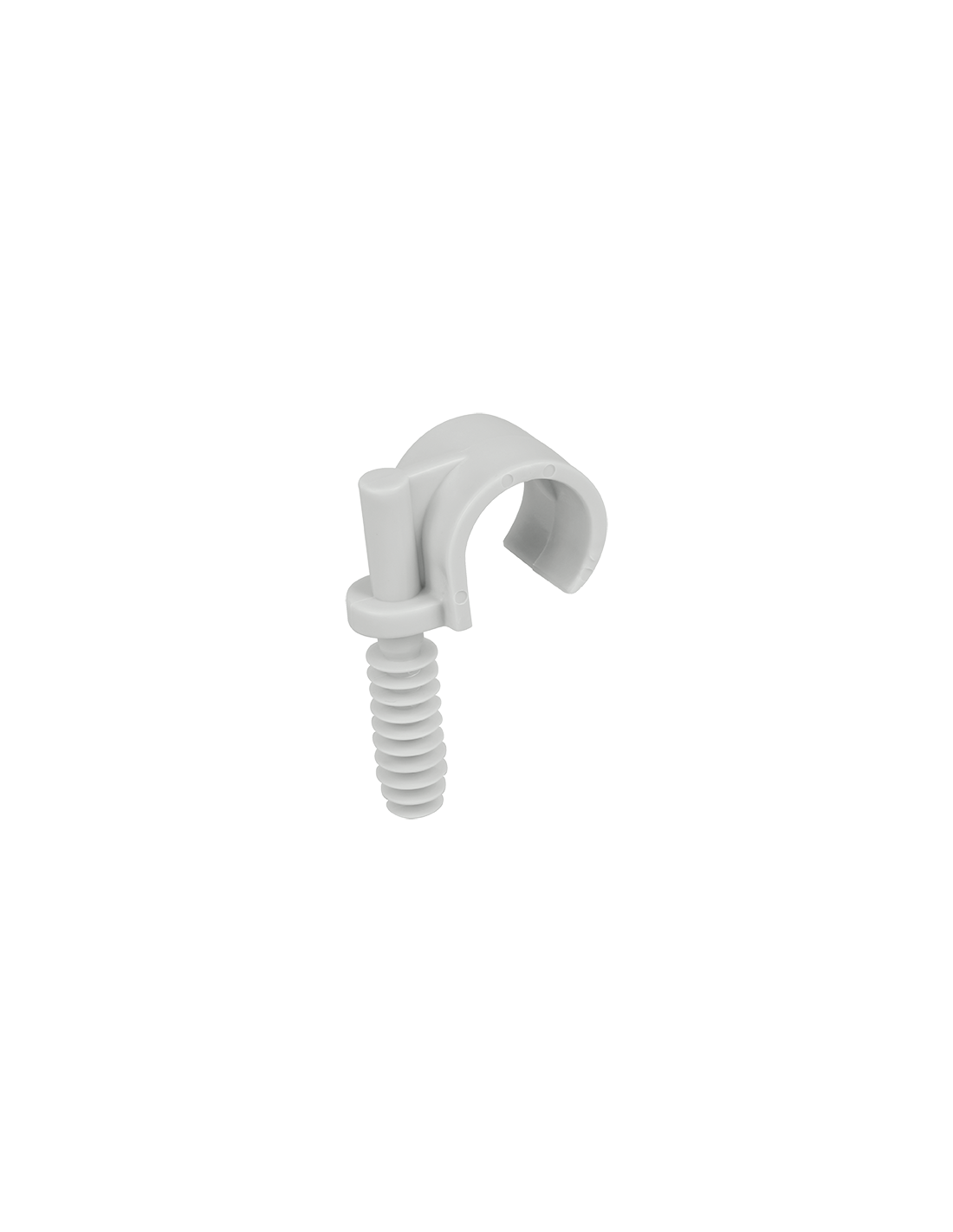 Clips de tube diam 25 + cheville