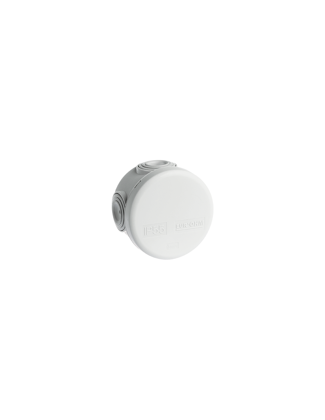 EUR'OHM BTE IP55 RONDE 60X40-960° ENTREE DIRECTE