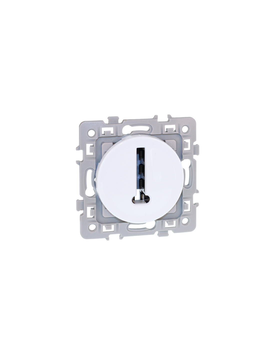 EUR'OHM SQUARE CONJONCTEUR TEL BLC