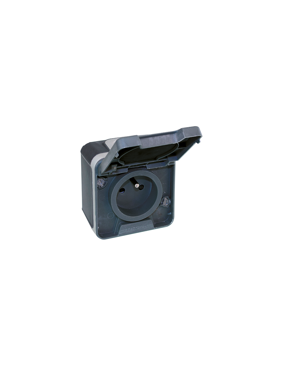 EUR'OHM OXXO PC 2P+T GRIS SAILLIE IP55