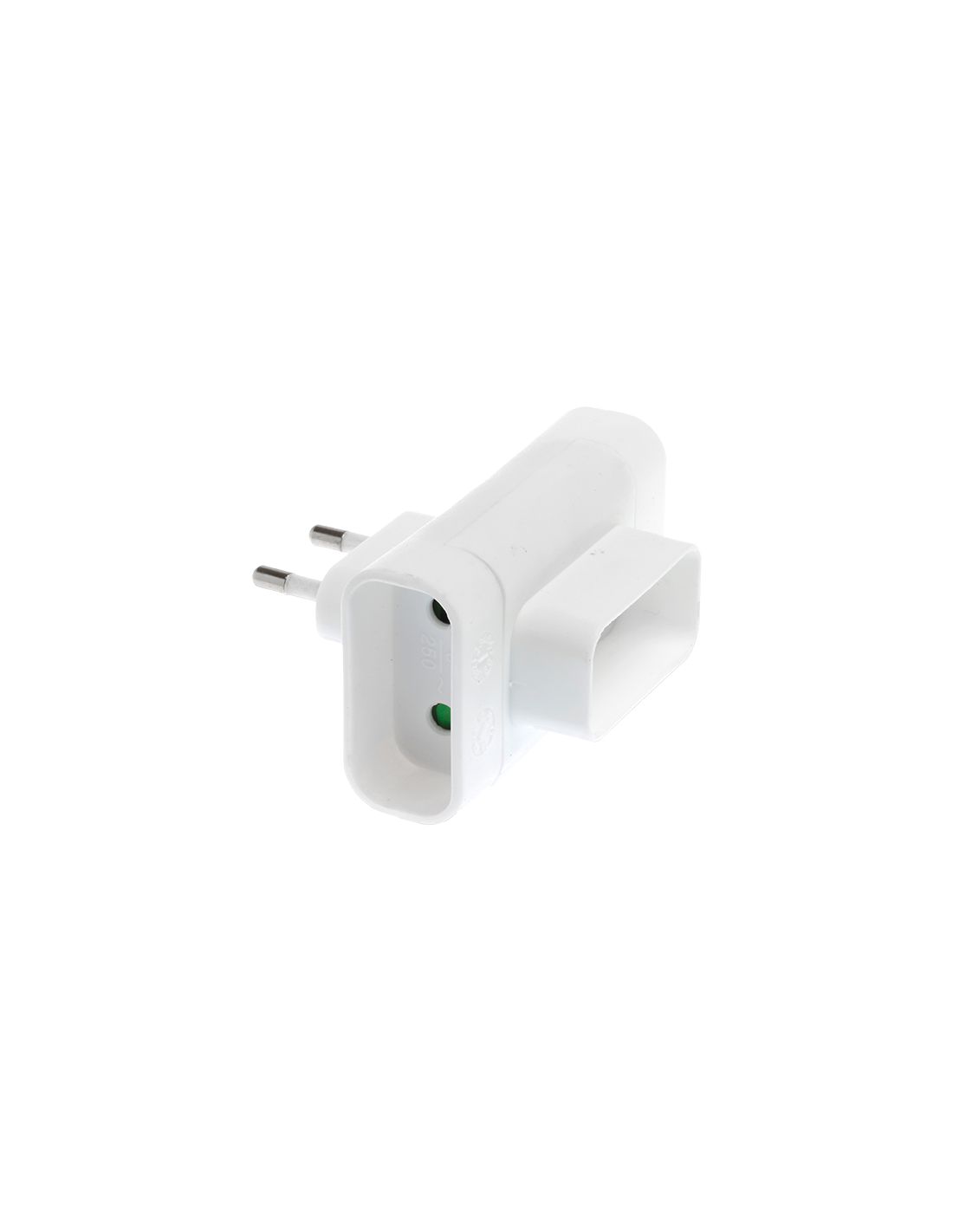 EUR'OHM TRI 6A 2LAT. + 1 front blanc