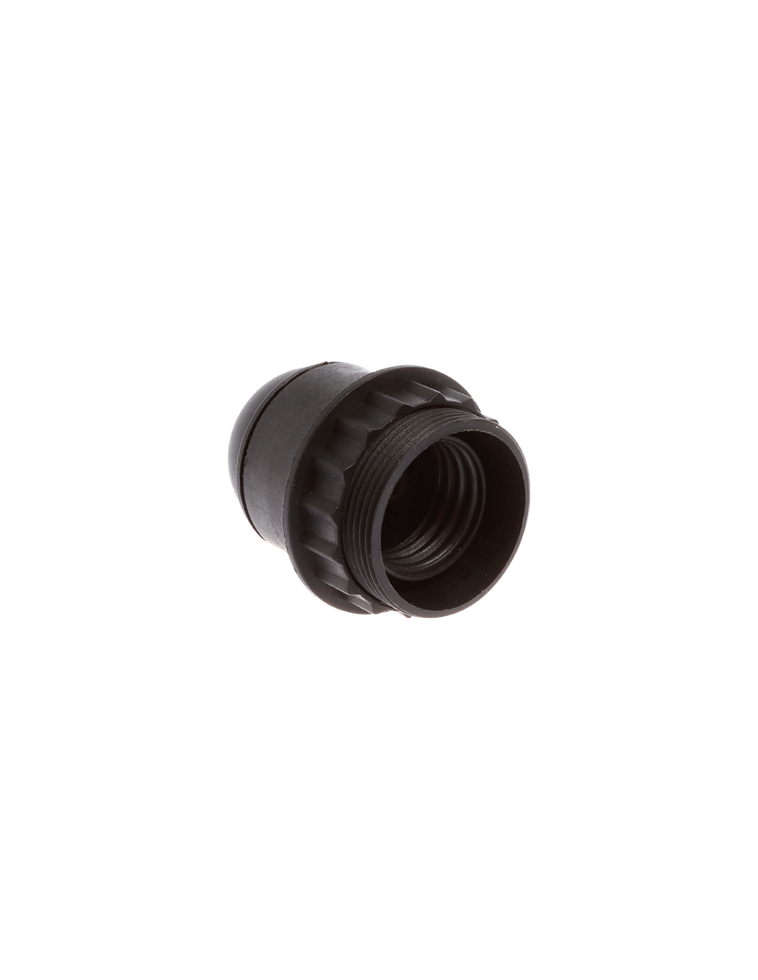 DOUILLE E27 SIMPLE BAGUE NOIRE