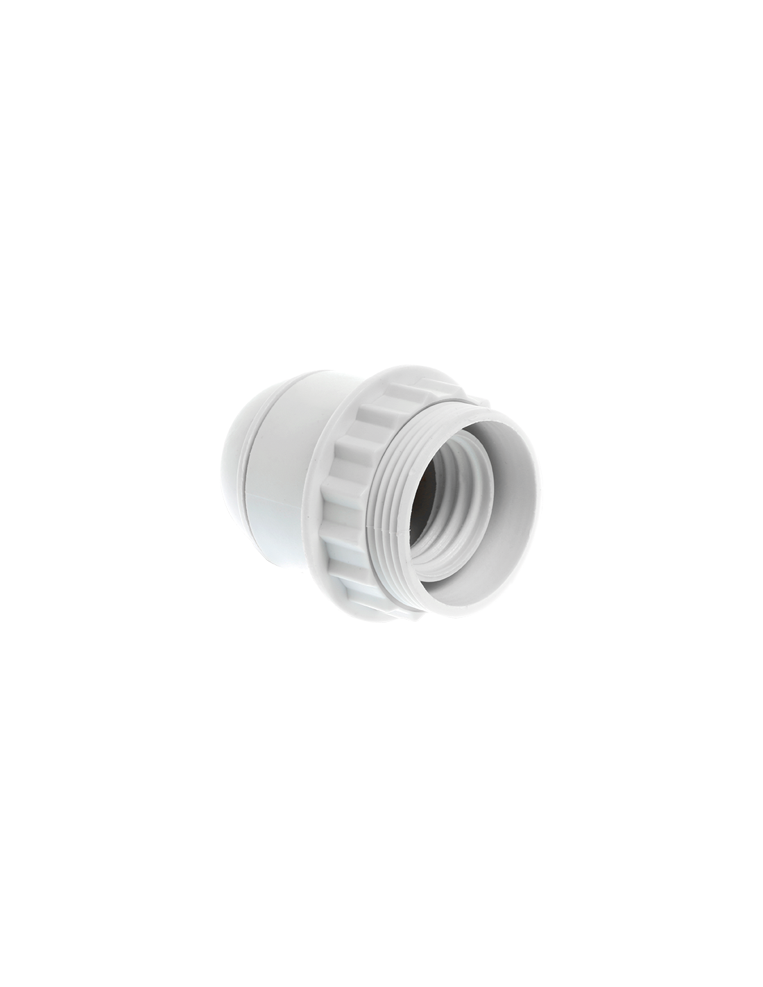 EUR'OHM DOUILLE E14 DOUBLE BAGUE BLANCHE