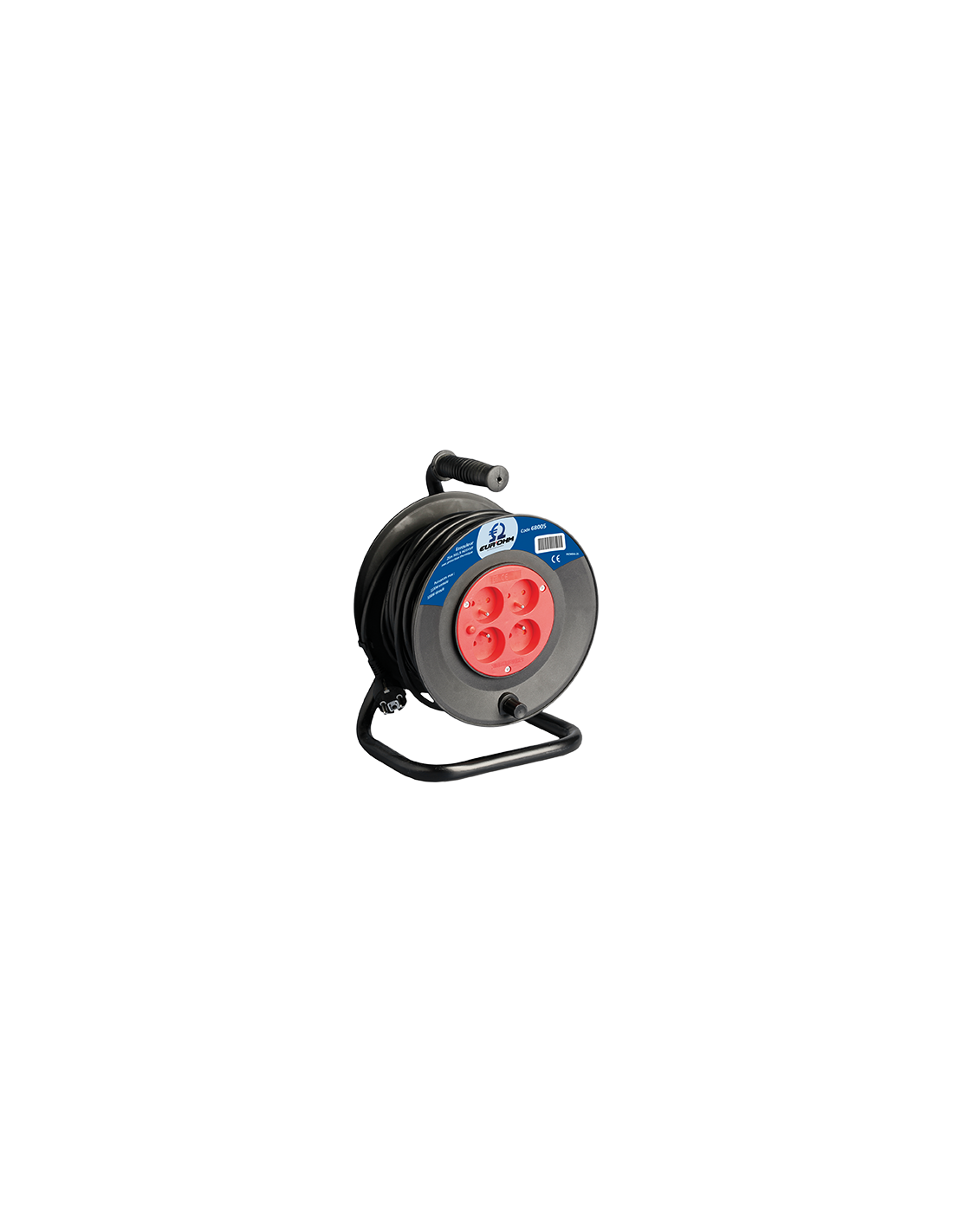 EUR'OHM ENROUL. 3G1.5 25M NOIR