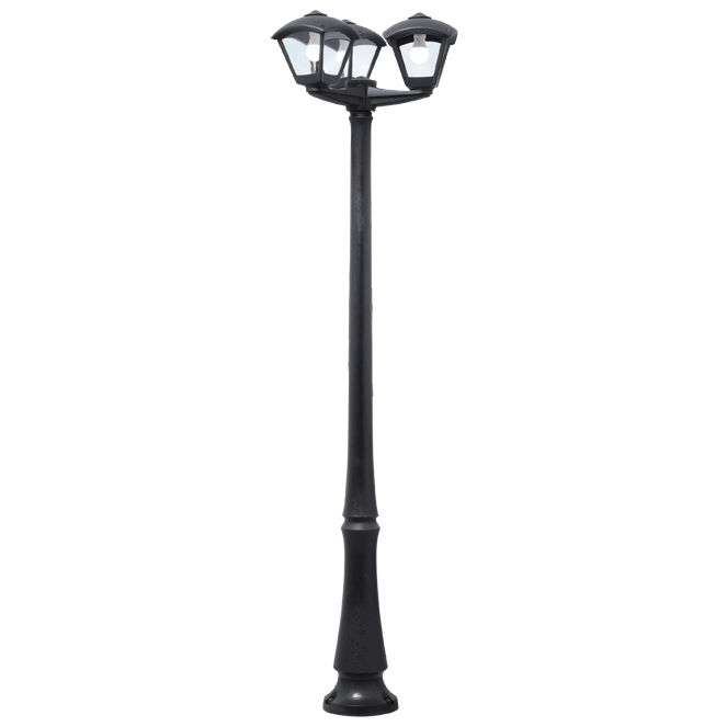 FUMAGALLI DINO NARDO/DARIO 3L NOIR TRANSPARENT LED E27 A60 8.5W CCT