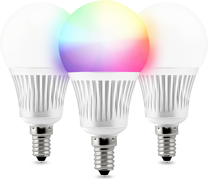 5W E14 RGB+CCT LED Light Blub Mi-Light - Miboxer -