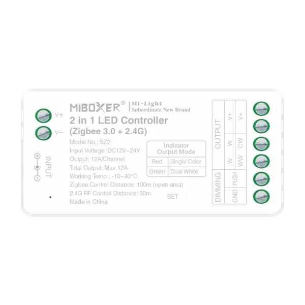 Dual White LED Strip Controller (2.4GHz)