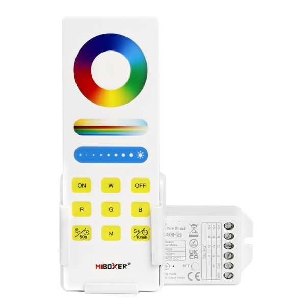 Miboxer FUT043A – Kit télécommande 1 zone + Récepteur RGB 15A