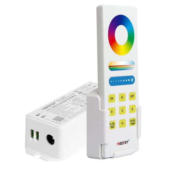 Miboxer FUT043A – Kit télécommande 1 zone + Récepteur RGB 15A