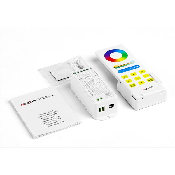 Miboxer FUT043A – Kit télécommande 1 zone + Récepteur RGB 15A