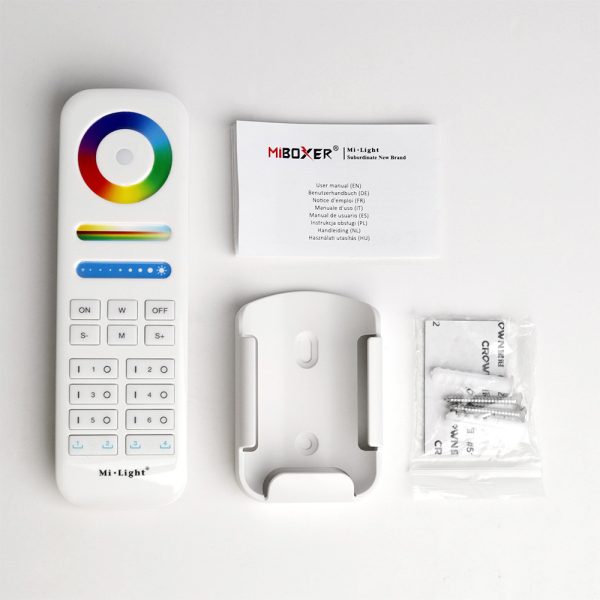TÉLÉCOMMANDE RADIOFRÉQUENCE RGB/CCT 8 ZONES - MI-LIGHT - MIBOXER