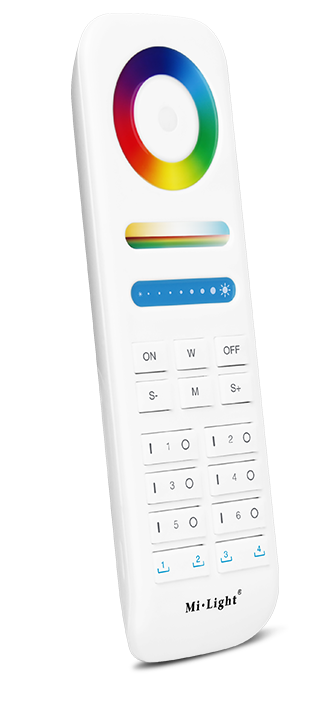 TÉLÉCOMMANDE RADIOFRÉQUENCE RGB/CCT 8 ZONES - MI-LIGHT - MIBOXER