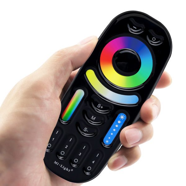 TÉLÉCOMMANDE RADIOFRÉQUENCE RGB/CCT 4 ZONES - MI-LIGHT - MIBOXER