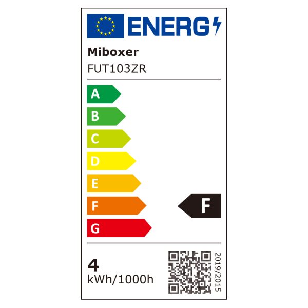LED GU10 RGB/CCT 4W pilotable Mi-Light - Miboxer -