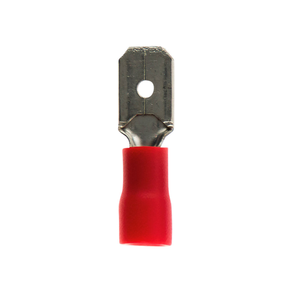 10 Languettes males rouge 6.3