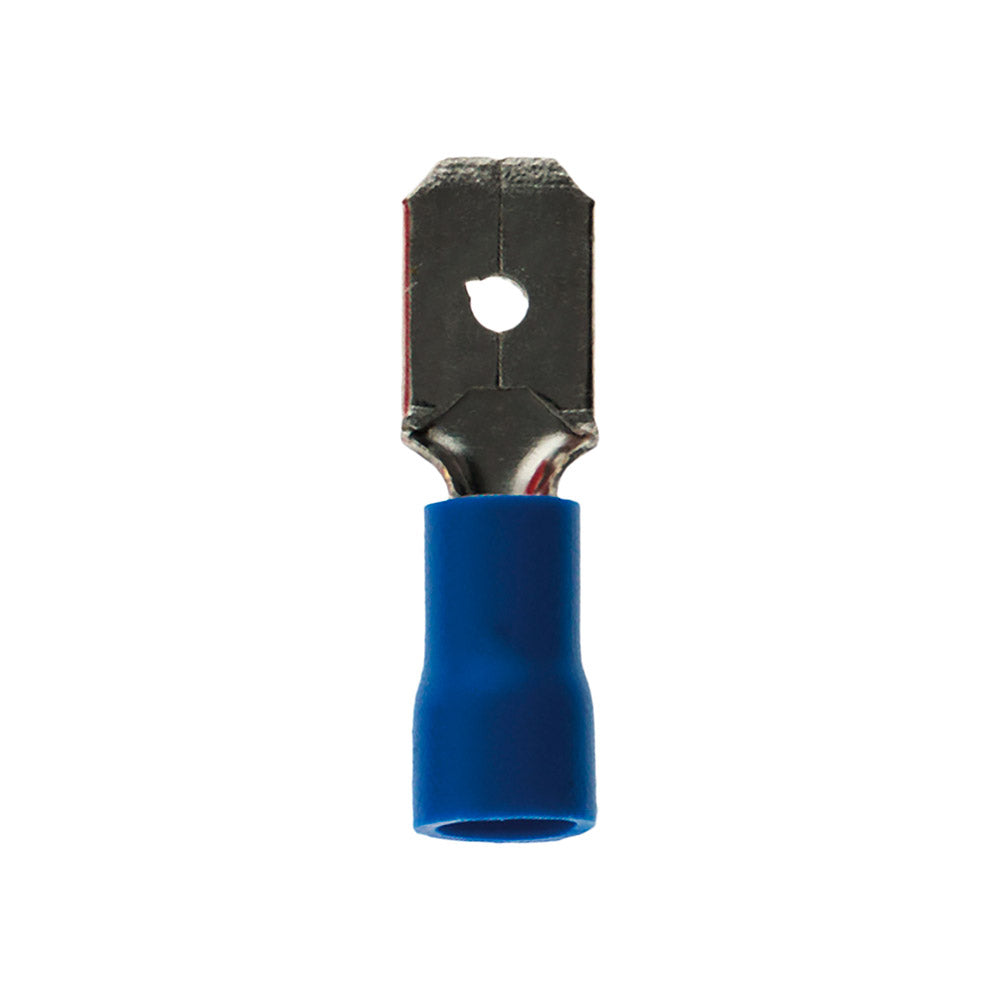 10 Languettes males bleues 6.3