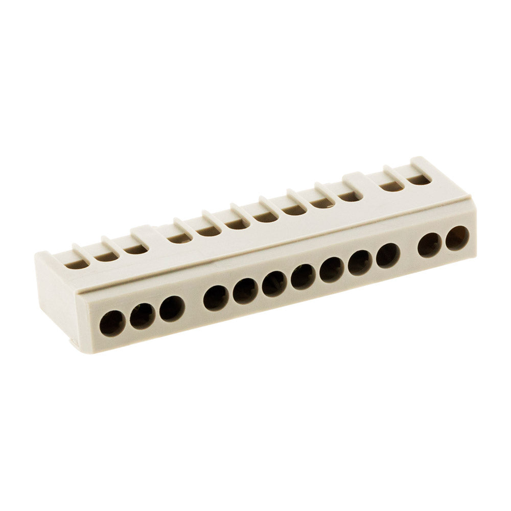 Bornier Neutre Gris 12 Modules