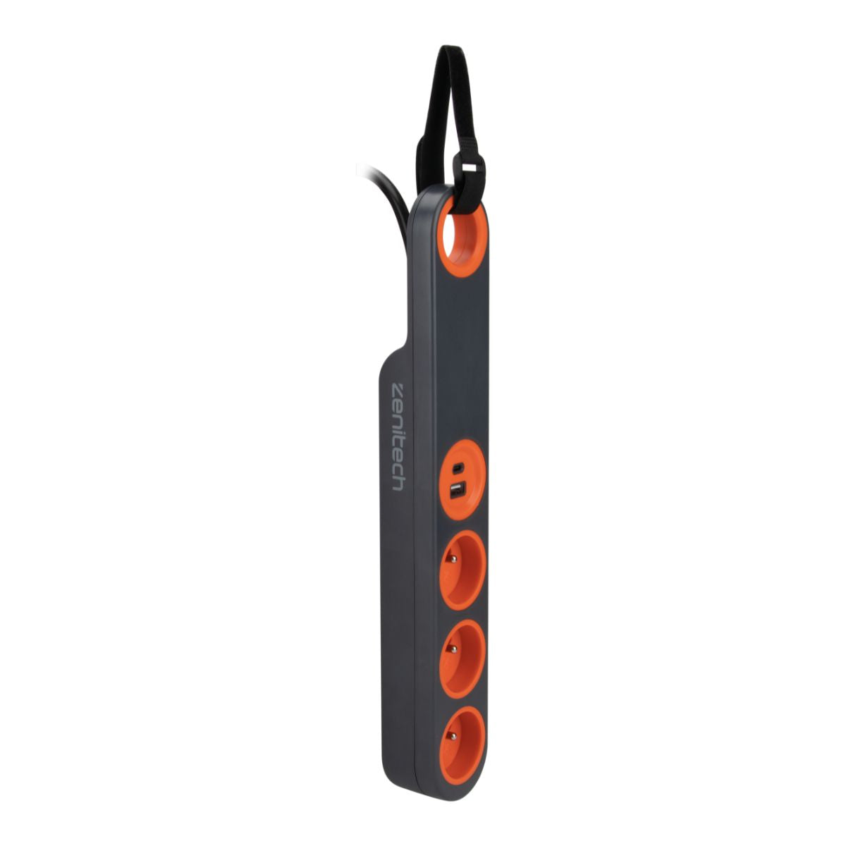 Bloc Hook 3X16A + USB + LED