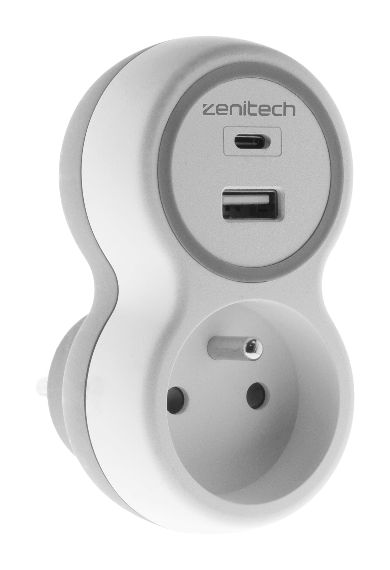 MULTIPRISE 2P+T + USB-A + USB-C
