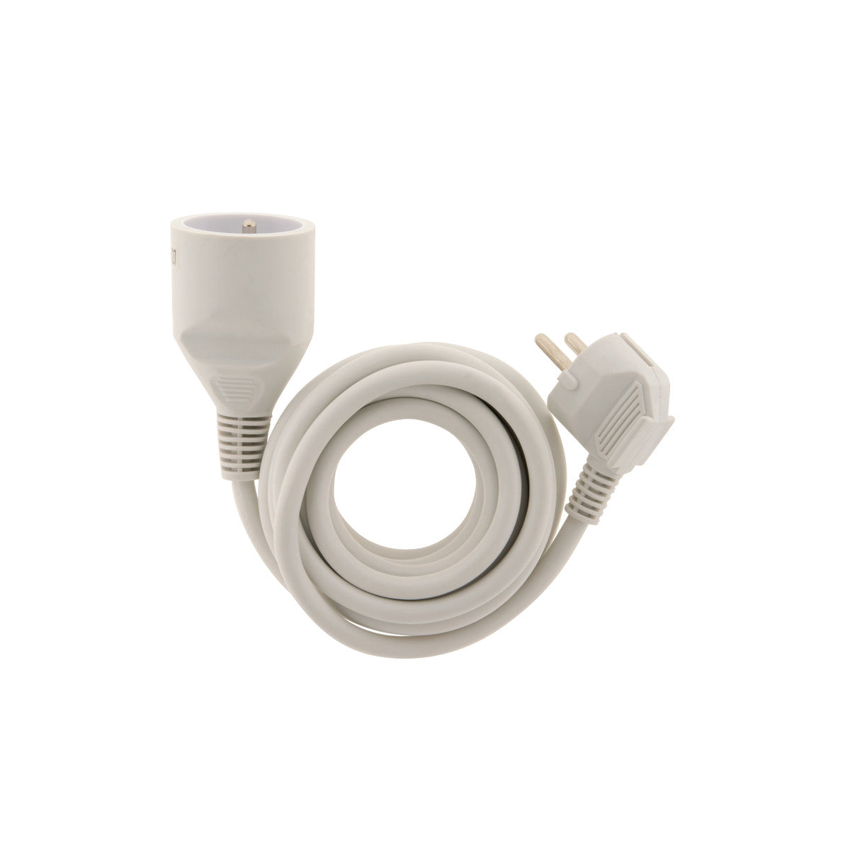Prolongateur H05VVF 3G1,5 blanc 3m