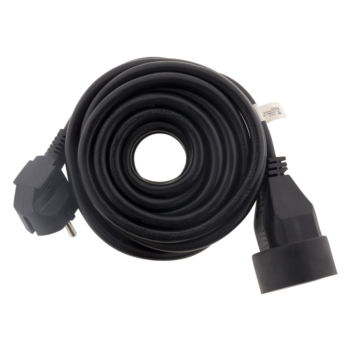 PROLONGATEUR HO5V 3G1.5 NOIR 3M BAGUE