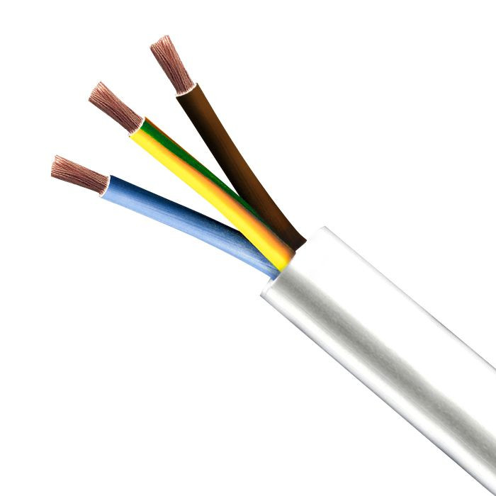 HO5VVF 3G2.5 BLANC C50