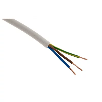 CABLE HO5VVF 5G1.5 BLANC C50M