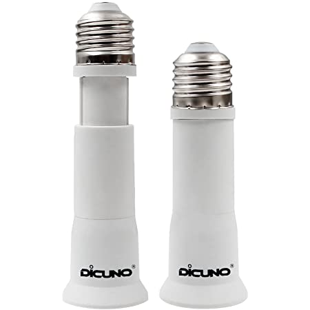 ADAPTATEUR BASE E27 RALLONGE 8-10.5CM E27