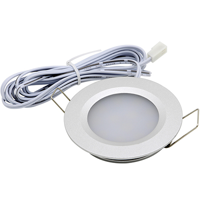 LED CABINET LIGHT 3W SILVERY DC12V 6000K