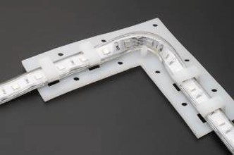 Support de coin pour ruban led 18mm