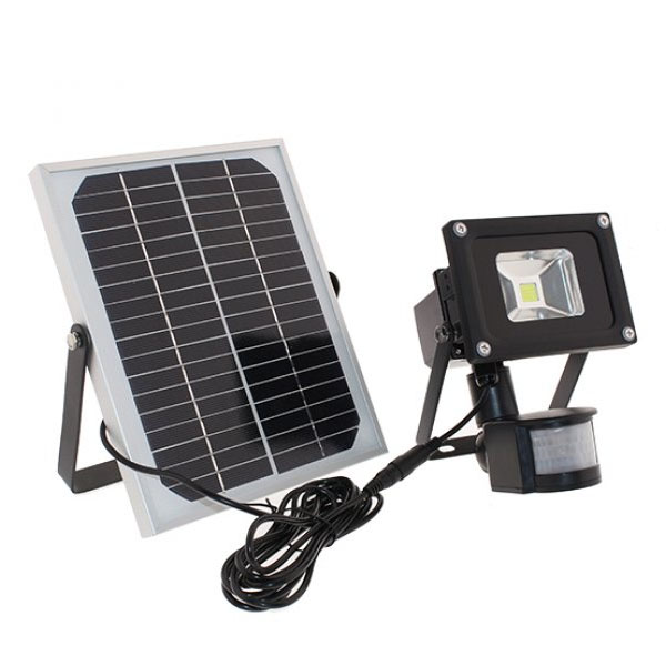 10W 6000K COB 110*160*100mm IP65 Solar panel:3W 175*145*18mm 2000mAh