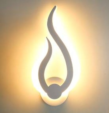 Applique Murale Flamme 10W 6400K