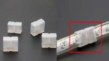 Middle Connector 2 pins pour 230V Single color strip led 220.004