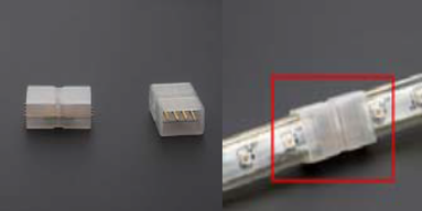 Middle Connector 4 pins pour 230V Single color strip led 220.005