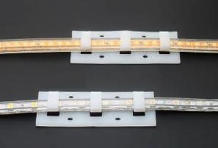Support de fixation droit pour ruban led 18mm