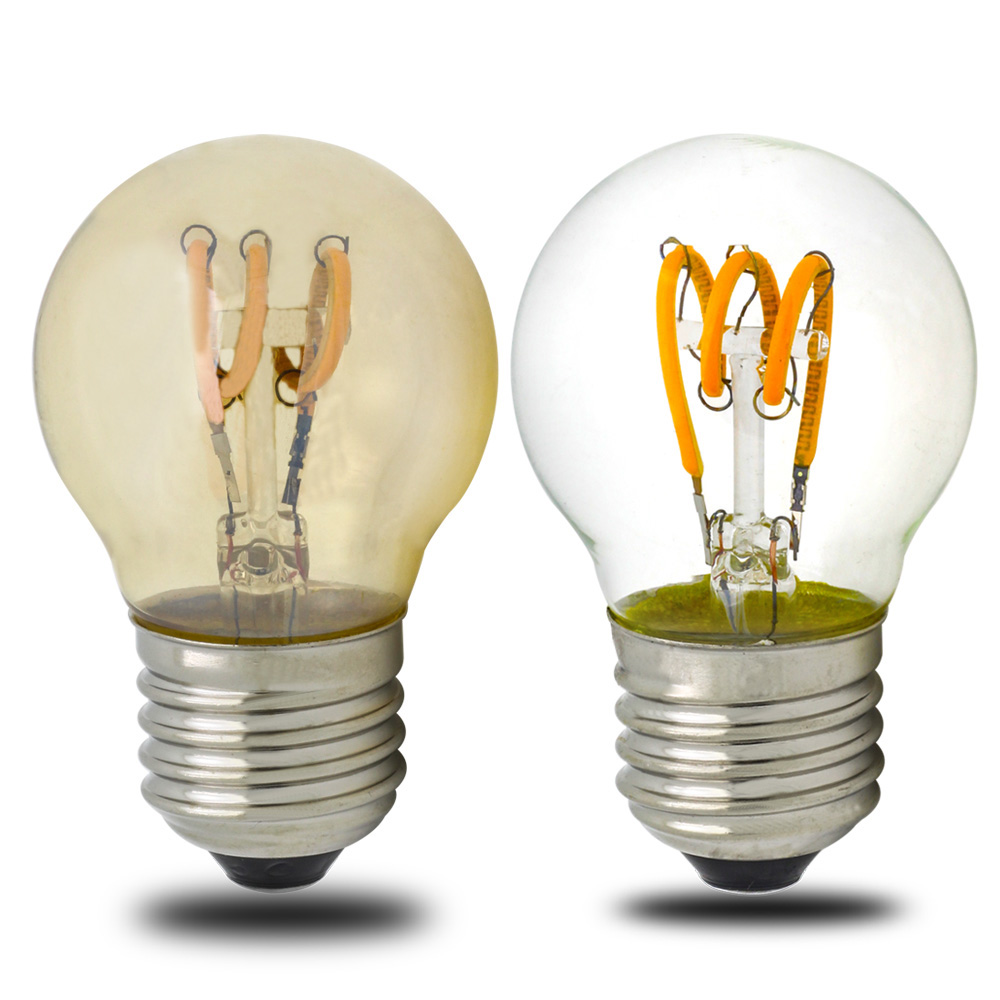 Ampoule Led 3W E27 2200K 120lm dimmable Amber Cover