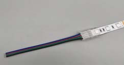 Connecteur rapide ruban COB vers 2 fils PCB 10mm