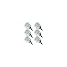 VISION-EL KIT SPOT LED TERRASSE 6X0.6W 12V 4000K