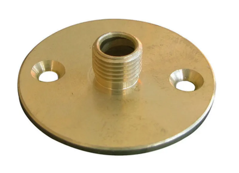 Raccord plaque diamètre 40mm mâle, pas de 10 -743230