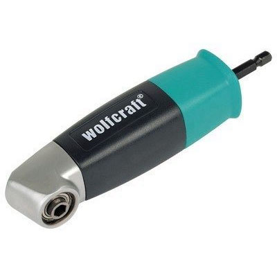 WOLFCRAFT Renvoi d'angle compact à 90° pour visseuse sans fil/4688000