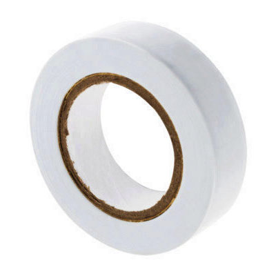 Ruban isolant électrique 15mmx10m blanc