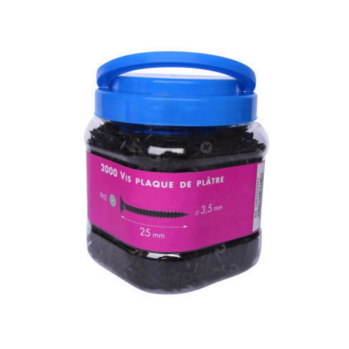 SEAU VIS PLACO 3.5X25MM /2000
