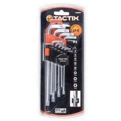9 CLES TAMPER TORX
