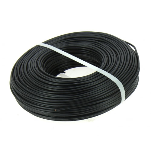 Fil HO7V-U 1x1,5mm² 100m Noir