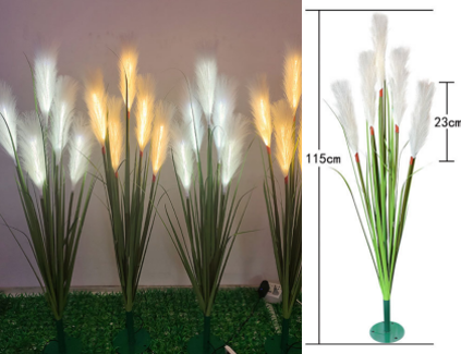 FLEURS LUMINEUSES SUR SUPPORT 12V 6000K
