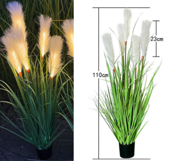 FLEURS LUMINEUSES EN POT 12V 3000K-4000K
