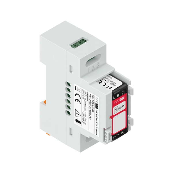 Nodon Boîtier Rail DIN V3 Standard pour module connecté